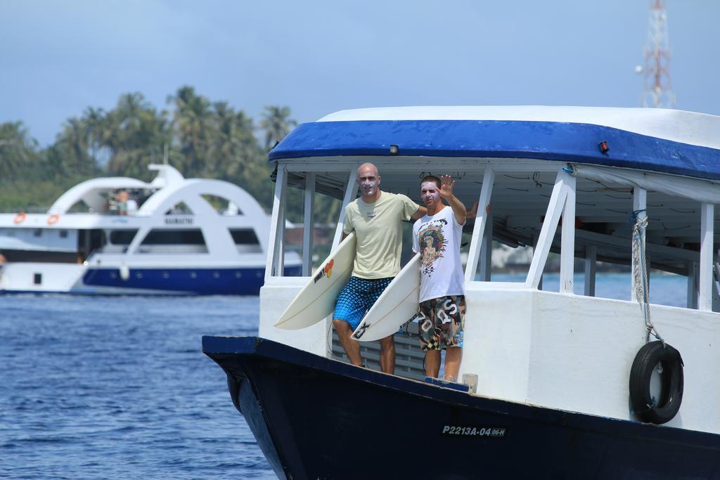 A Pousada Natural Surf House Himmafushi Exterior foto